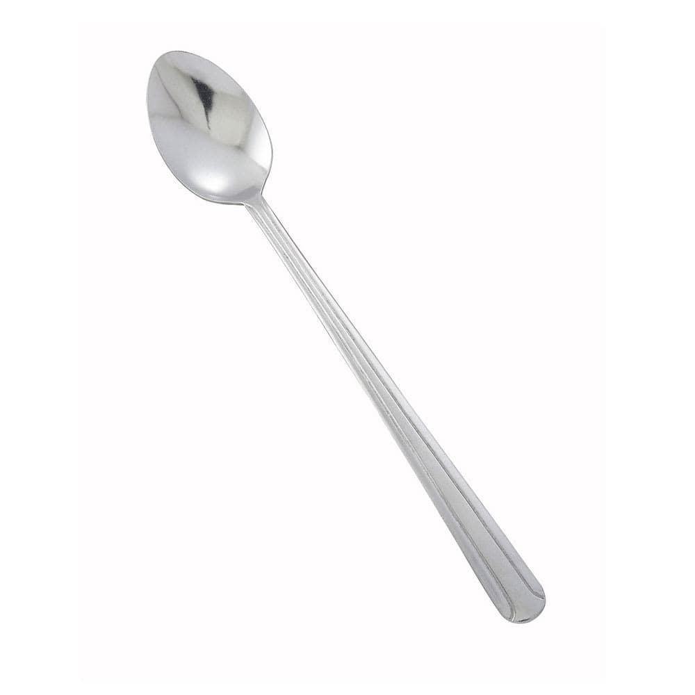 Winco 0001-02 7 7/8" Iced Tea Spoon with 18/0 Stainless Grade, Dominion Pattern