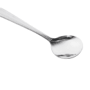 Winco 0001-04 6" Bouillon Spoon with 18/0 Stainless Grade, Dominion Pattern thumbnail 5