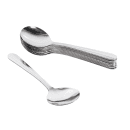 Winco 0001-04 6" Bouillon Spoon with 18/0 Stainless Grade, Dominion Pattern thumbnail 7