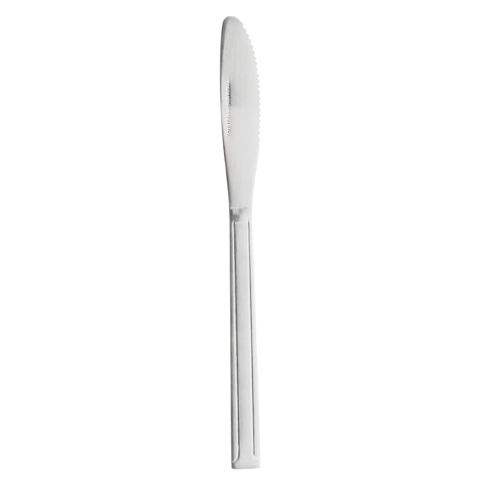 Winco 0001-08 8" Dinner Knife with 18/0 Stainless Grade, Dominion Pattern