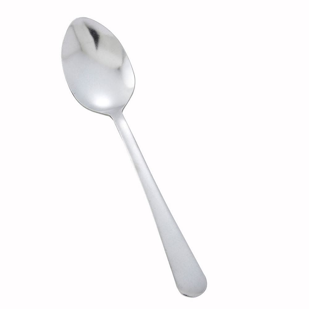Winco 0002-10 7 5/8" Tablespoon with 18/0 Stainless Grade, Windsor Pattern