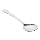 Winco 0004-04 6" Bouillon Spoon with 18/0 Stainless Grade, Elegance Pattern thumbnail 3