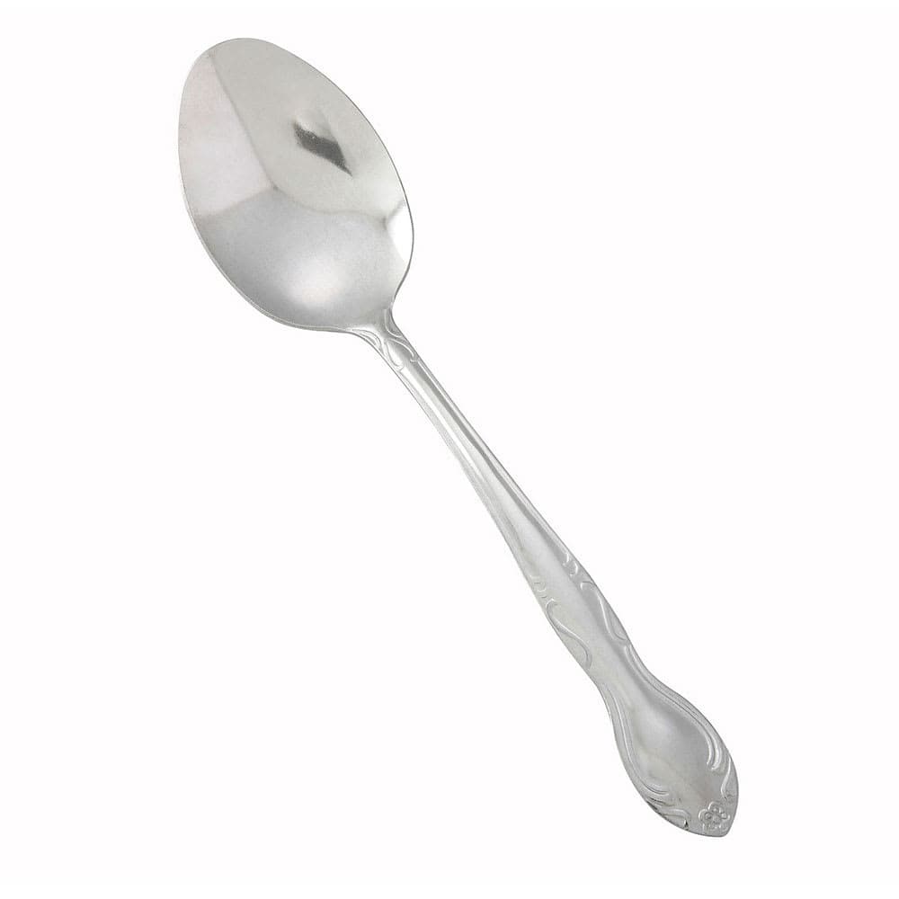 Winco 0004-10 8 3/8" Tablespoon with 18/0 Stainless Grade, Elegance Pattern