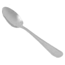 Winco 0005-01 6 1/4" Teaspoon with 18/0 Stainless Grade, Dots Pattern thumbnail 2