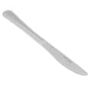 Winco 0005-08 8 3/4" Dinner Knife with 18/0 Stainless Grade, Dots Pattern thumbnail 3
