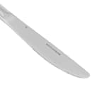 Winco 0005-08 8 3/4" Dinner Knife with 18/0 Stainless Grade, Dots Pattern thumbnail 7