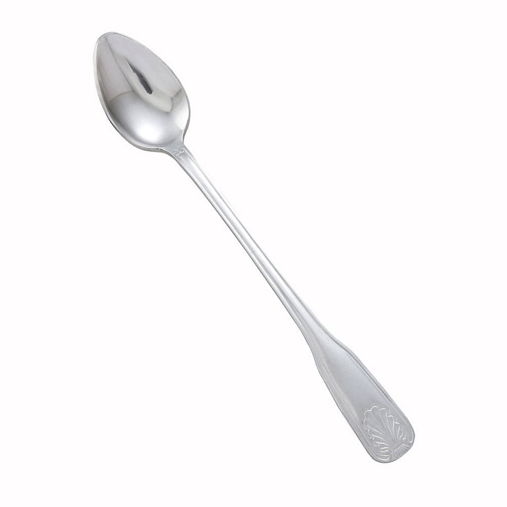 Winco 0006-02 7" Iced Tea Spoon with 18/0 Stainless Steel Grade, Toulouse