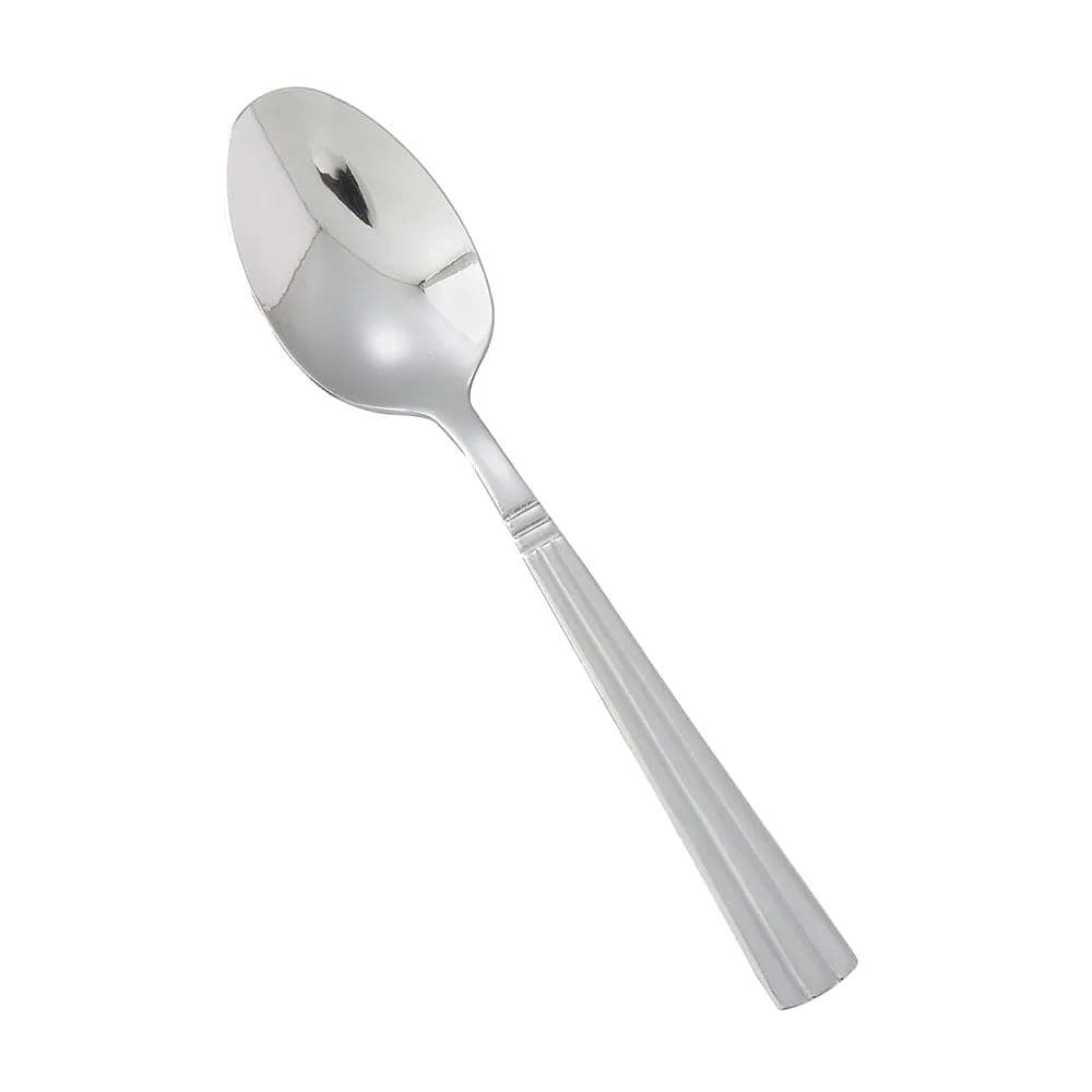 Winco 0007-01 6" Teaspoon with 18/0 Stainless Grade, Regency Pattern