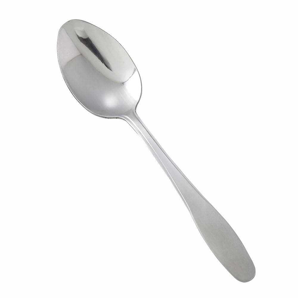 Winco 0008-01 6 1/8" Teaspoon with 18/0 Stainless Grade, Manhattan Pattern