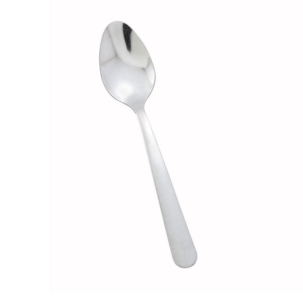 Winco 0012-01 6" Teaspoon with 18/0 Stainless Grade, Windsor Pattern