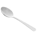 Winco 0014-03 7" Dinner Spoon with 18/0 Stainless Grade, Dominion Pattern thumbnail 2