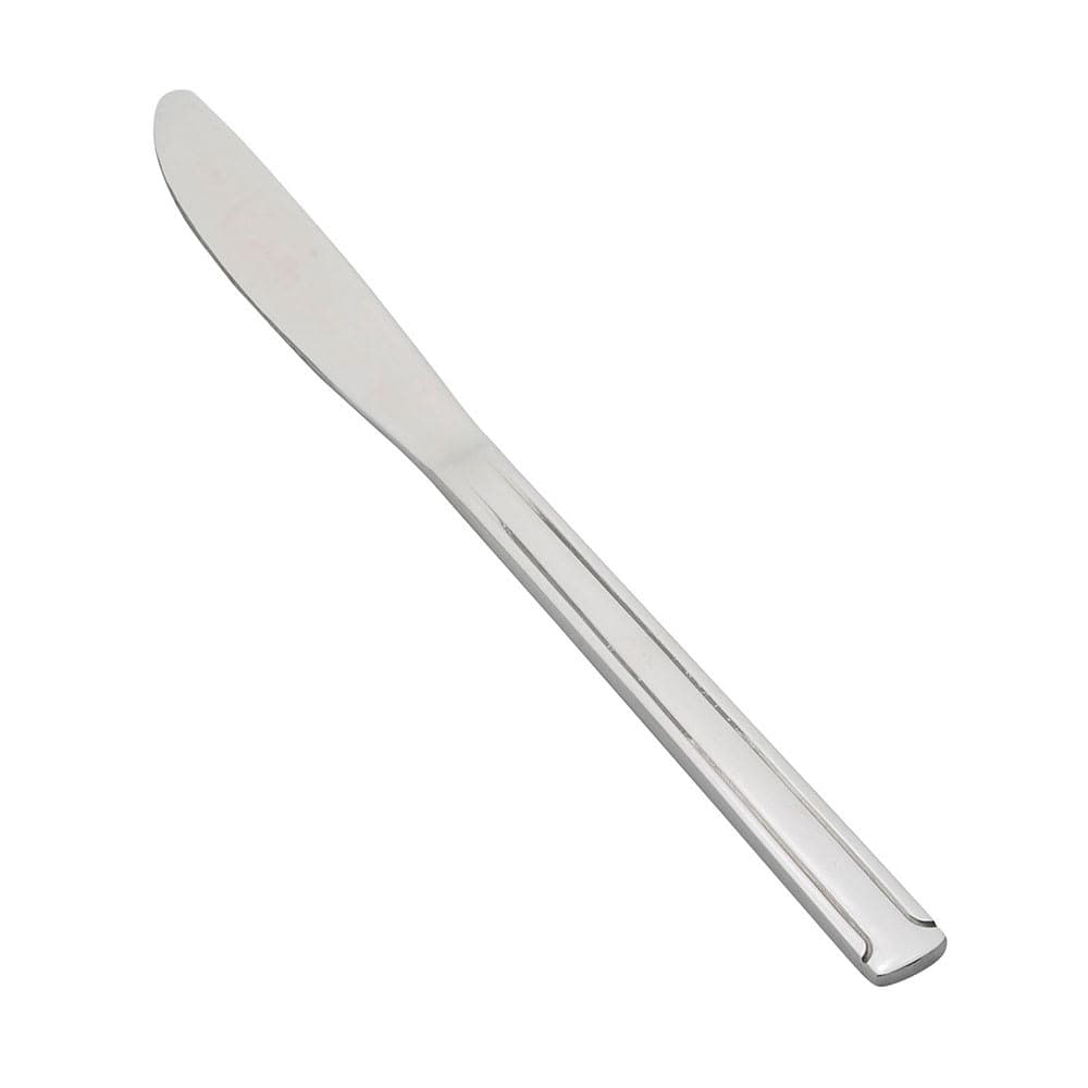 Winco 0014-08 7 7/8" Dinner Knife with 18/0 Stainless Grade, Dominion Pattern