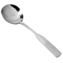 Winco 0016-04 6 1/8" Bouillon Spoon with 18/0 Stainless Grade, Winston Pattern thumbnail 2