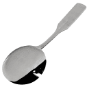 Winco 0016-04 6 1/8" Bouillon Spoon with 18/0 Stainless Grade, Winston Pattern thumbnail 5