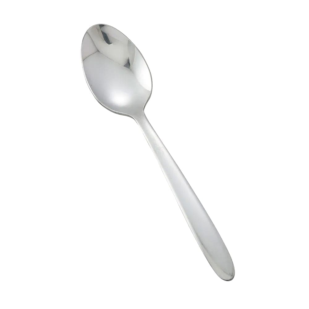 Winco 0019-01 5 7/8" Teaspoon with 18/0 Stainless Grade, Flute Pattern