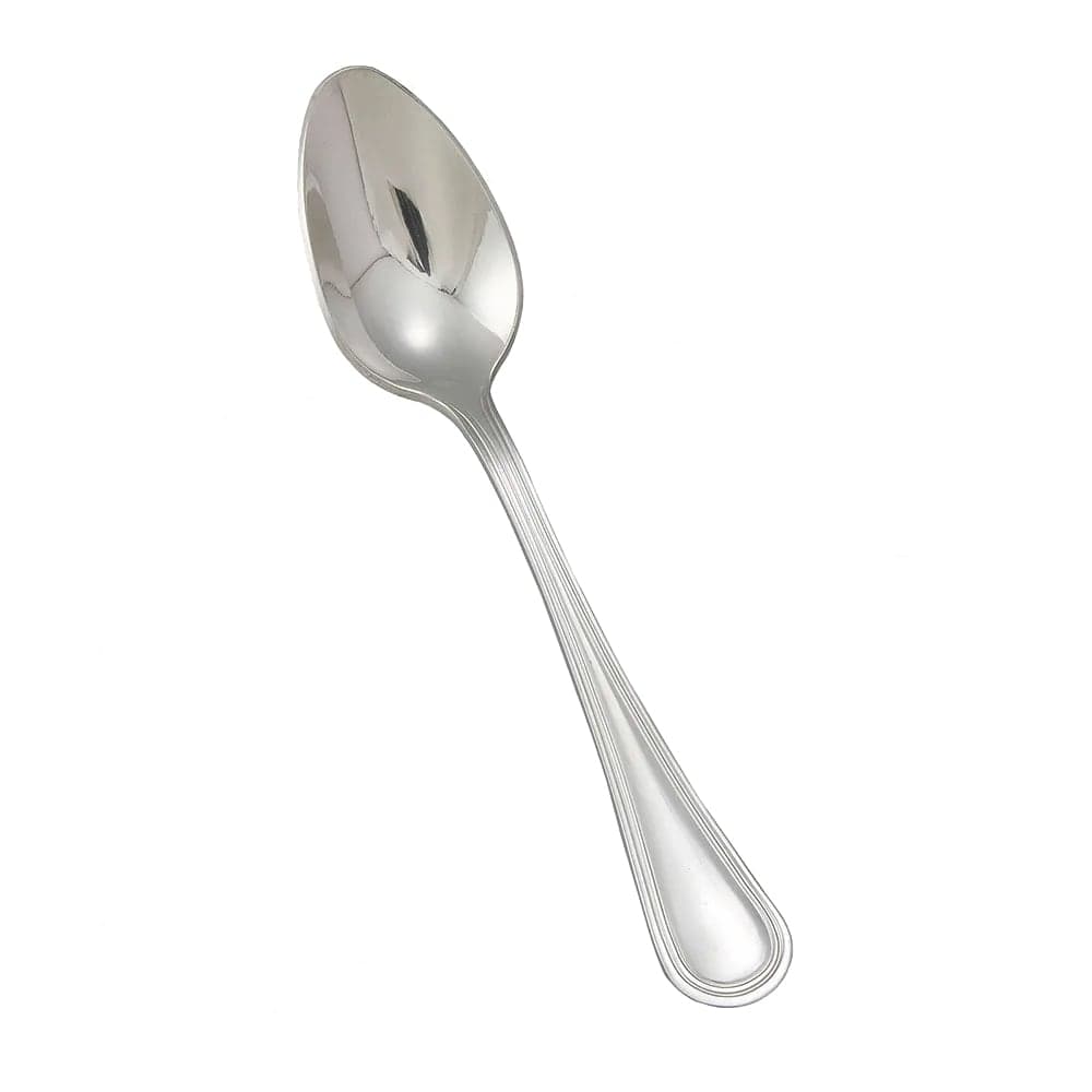 Winco 0021-03 7 1/4" Dinner Spoon with 18/0 Stainless Grade, Continental Pattern
