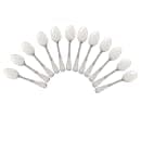 Winco 0030-01 6" Teaspoon with 18/8 Stainless Grade, Shangarila Pattern thumbnail 7