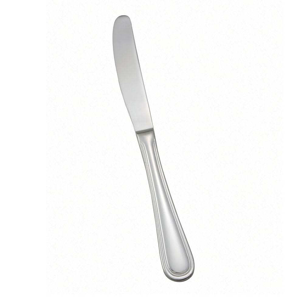 Winco 0030-15 9 1/4" Table Knife with 18/8 Stainless Grade, Shangarila Pattern