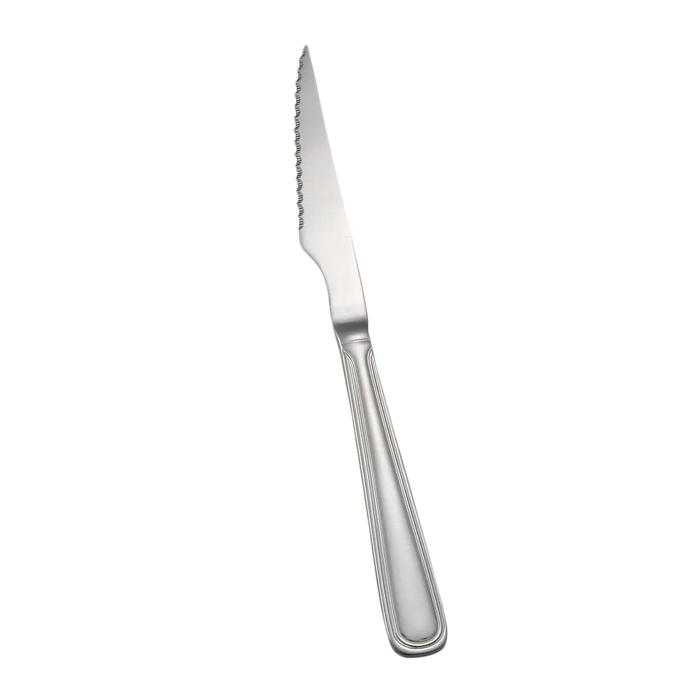 Winco 0030-16 Steak Knife, Pointed Tip, 18/8 Stainless Steel, Extra Heavy, Shangarila