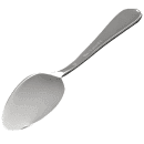 Winco 0031-01 6 1/8" Teaspoon with 18/8 Stainless Grade, Peacock Pattern thumbnail 5
