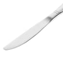 Winco 0031-08 8 7/8" Dinner Knife with 18/8 Stainless Grade, Peacock Pattern thumbnail 4