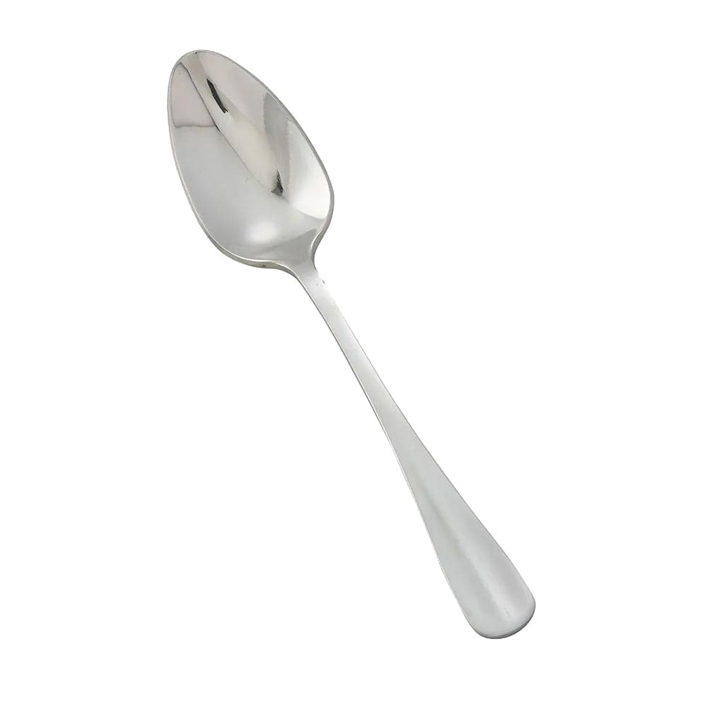 Winco 0034-03 7 1/8" Dinner Spoon with 18/8 Stainless Grade, Stanford Pattern