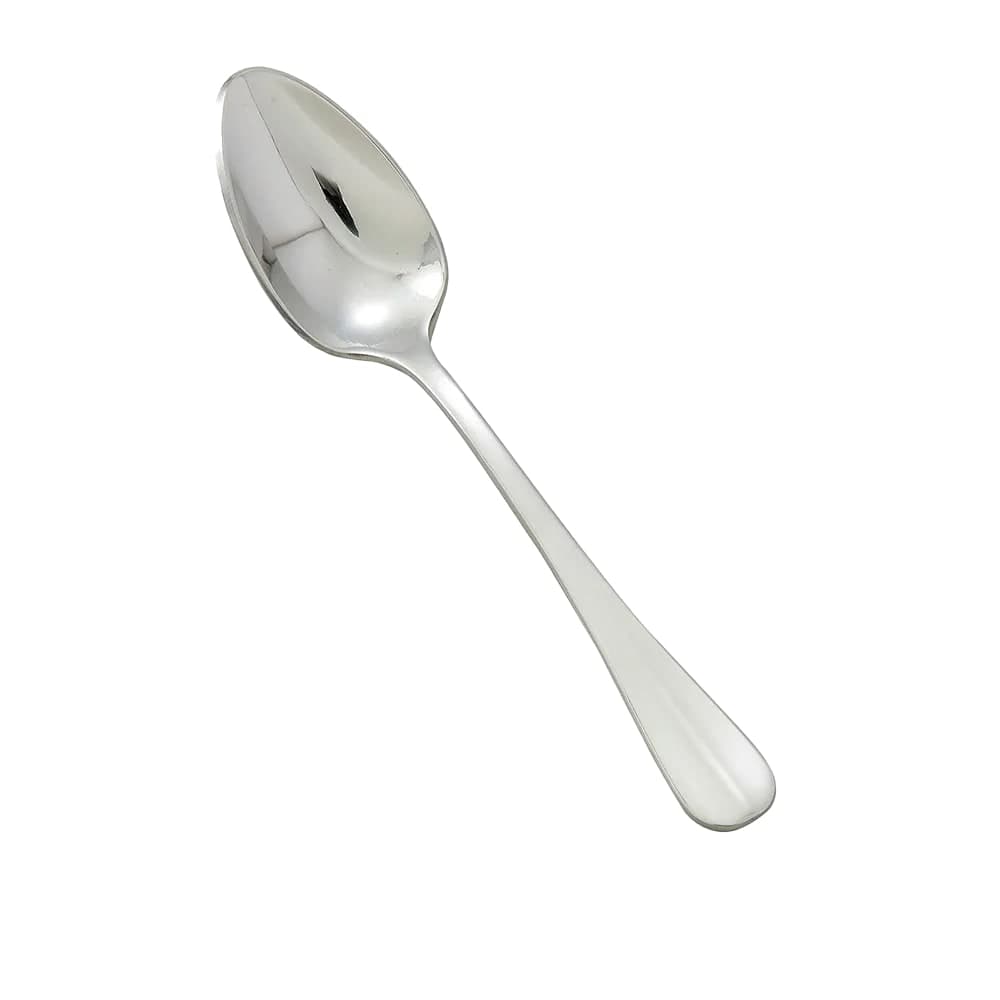 Winco 0034-09 4 3/8" Demitasse Spoon with 18/8 Stainless Grade, Stanford Pattern