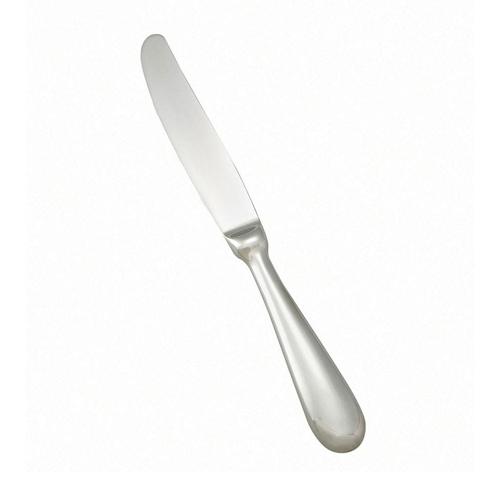 Winco 0034-18 9 5/8" Table Knife with 18/8 Stainless Grade, Stanford Pattern