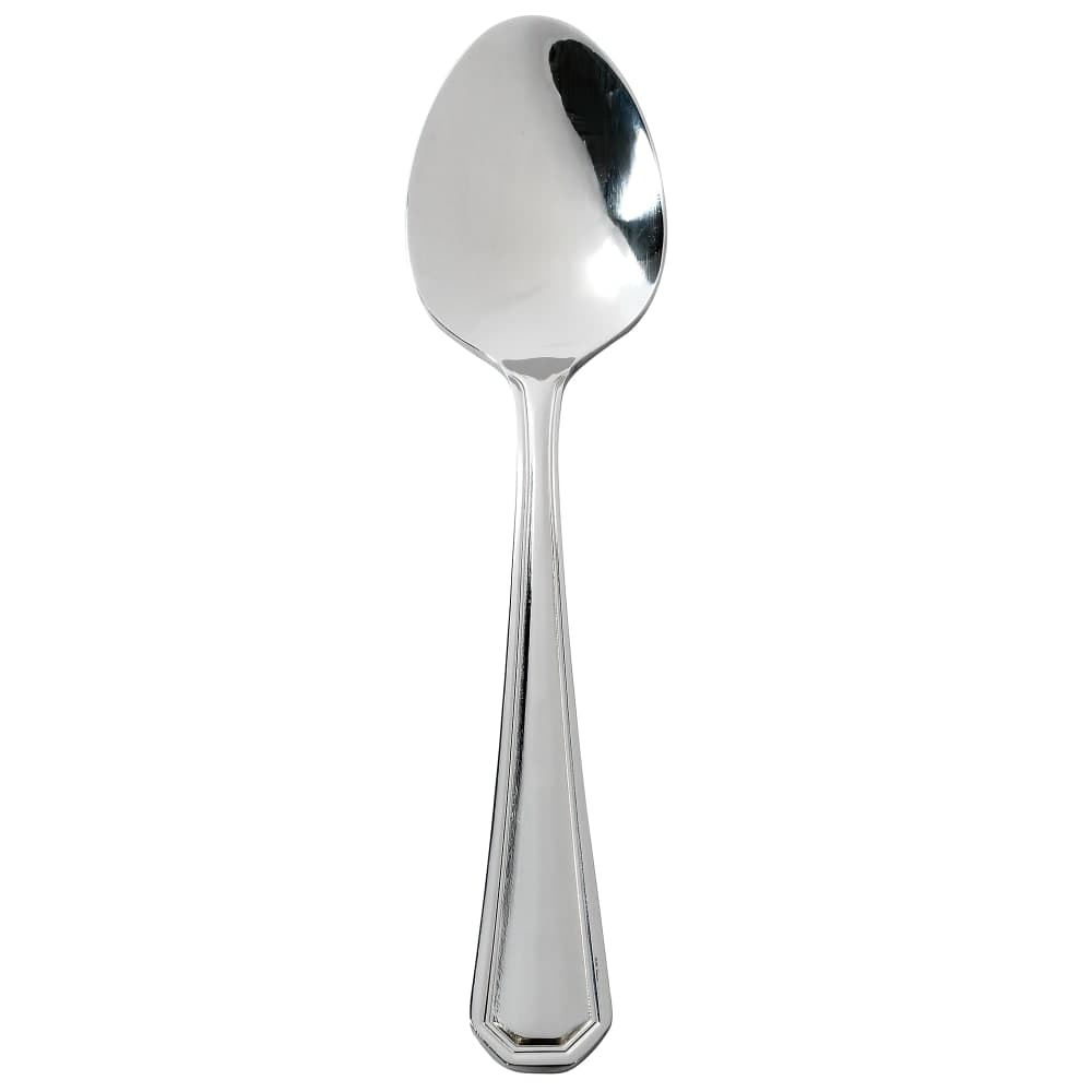 Winco 0035-01 6" Teaspoon with 18/8 Stainless Grade, Victoria Pattern