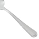 Winco 0035-01 6" Teaspoon with 18/8 Stainless Grade, Victoria Pattern thumbnail 7