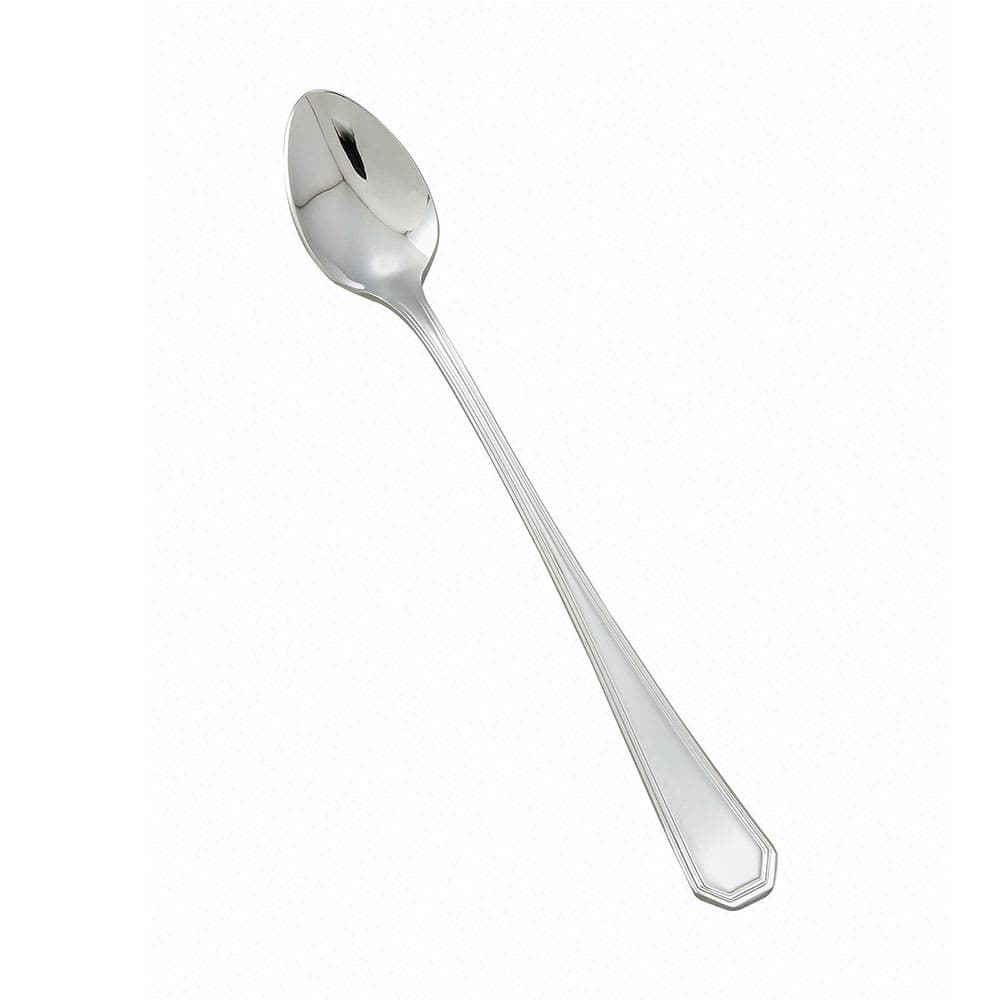 Winco 0035-02 7 1/2" Iced Tea Spoon with 18/8 Stainless Grade, Victoria Pattern