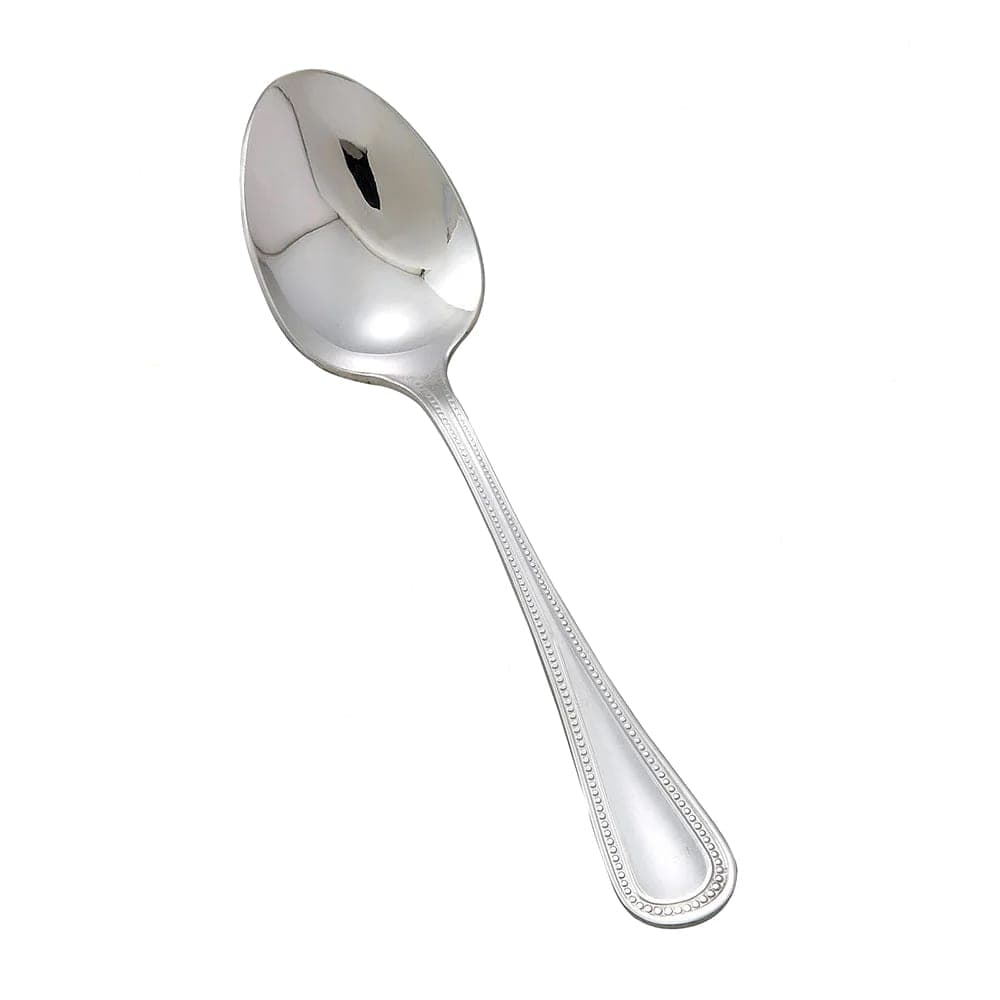 Winco 0036-01 6" Teaspoon with 18/8 Stainless Grade, Deluxe Pearl Pattern
