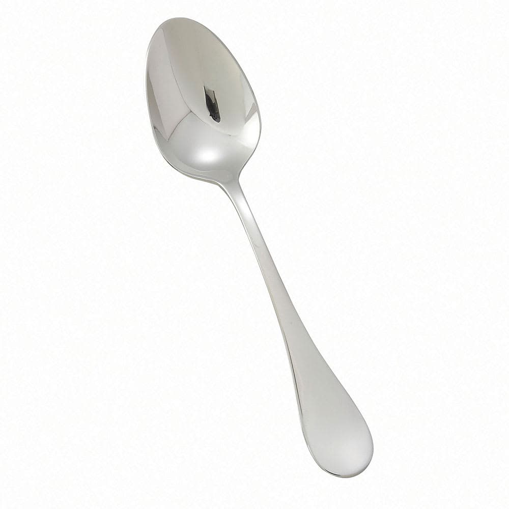 Winco 0037-03 7 3/8" Dinner Spoon with 18/8 Stainless Grade, Venice Pattern