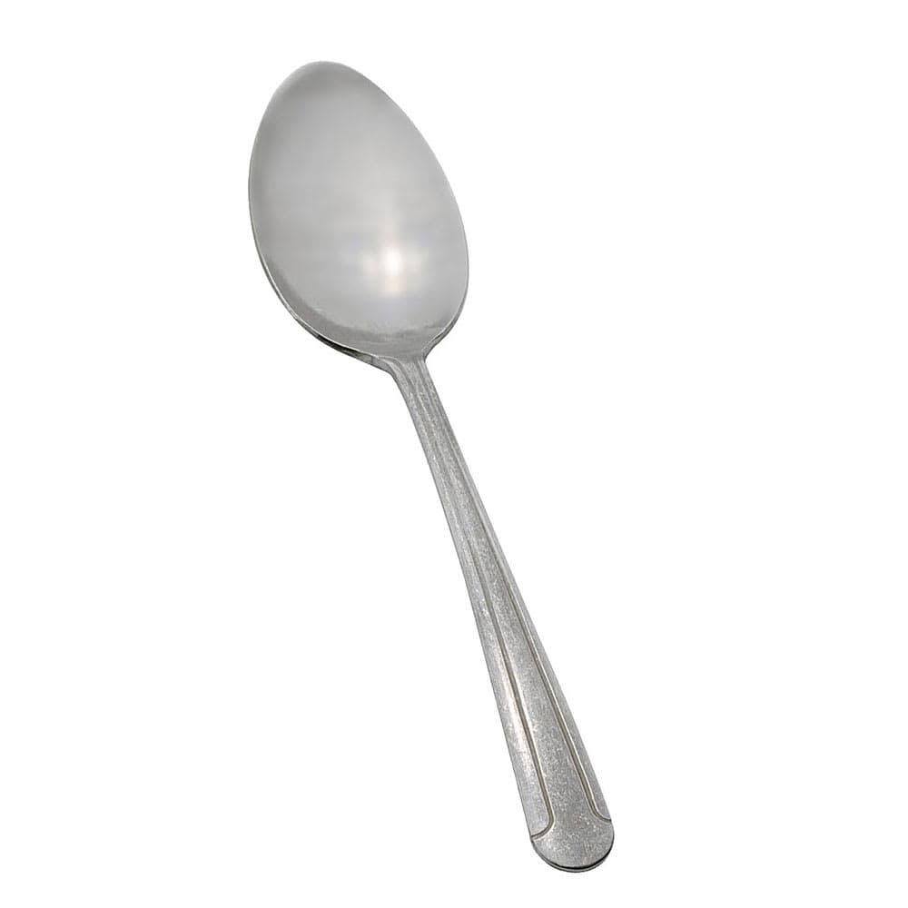 Winco 0081-01 5 4/5" Teaspoon with 18/0 Stainless Grade, Dominion Pattern