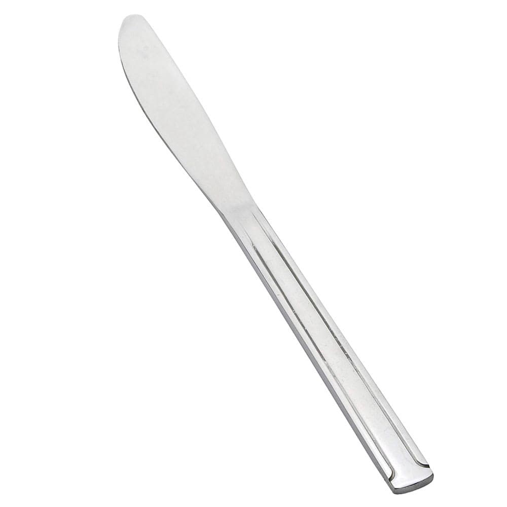 Winco 0081-08 8" Dinner Knife with 18/0 Stainless Grade, Dominion Pattern