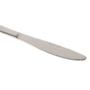 Winco 0082-08 8" Dinner Knife with 18/0 Stainless Grade, Windsor Pattern thumbnail 3