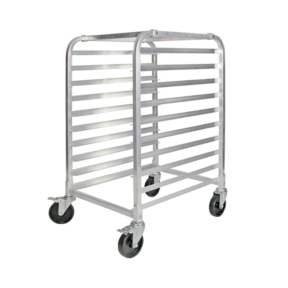 Winco ALRK-10BK 20 1/4"W 10 Sheet Pan Rack w/ 3" Bottom Load Slides