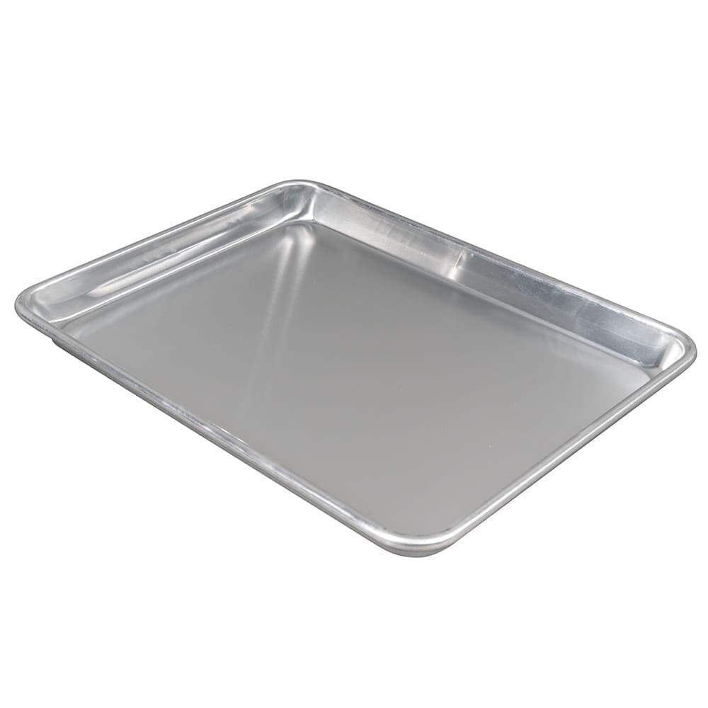 Winco ALXP-1013 1/4 Quarter Size Bun / Sheet Pan - 13" x 9 1/2",  20 gauge Aluminum