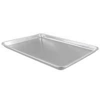 Winco ALXP-1318 1/2 Half Size Bun / Sheet Pan - 18" x 13", 20 gauge Aluminum thumbnail 7