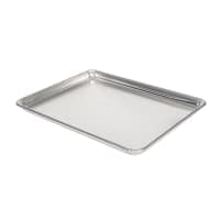 Winco ALXP-1318 1/2 Half Size Bun / Sheet Pan - 18" x 13", 20 gauge Aluminum thumbnail 8