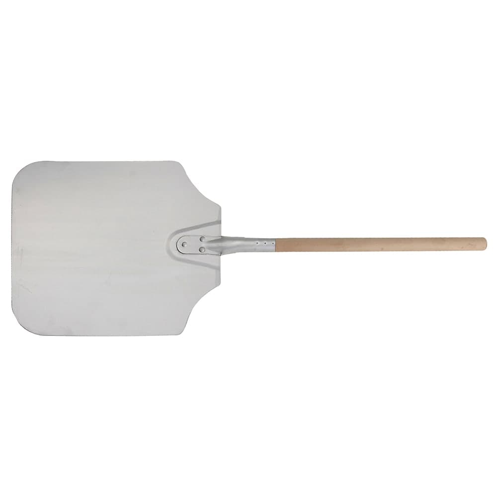Winco APP-18L 36" Pizza Peel w/ 18" x 16" Aluminum Blade, Wood Handle