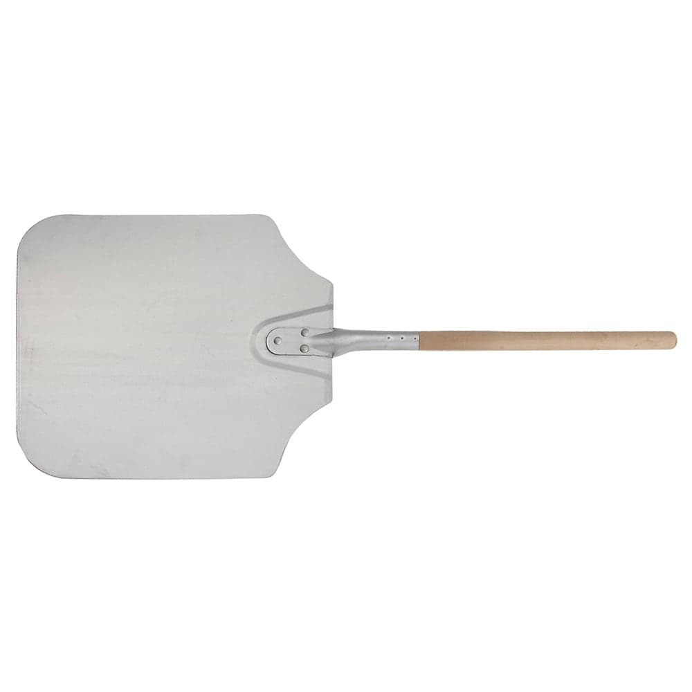 Winco APP-18M 34" Pizza Peel w/ 16" x 14" Aluminum Blade, Wood Handle