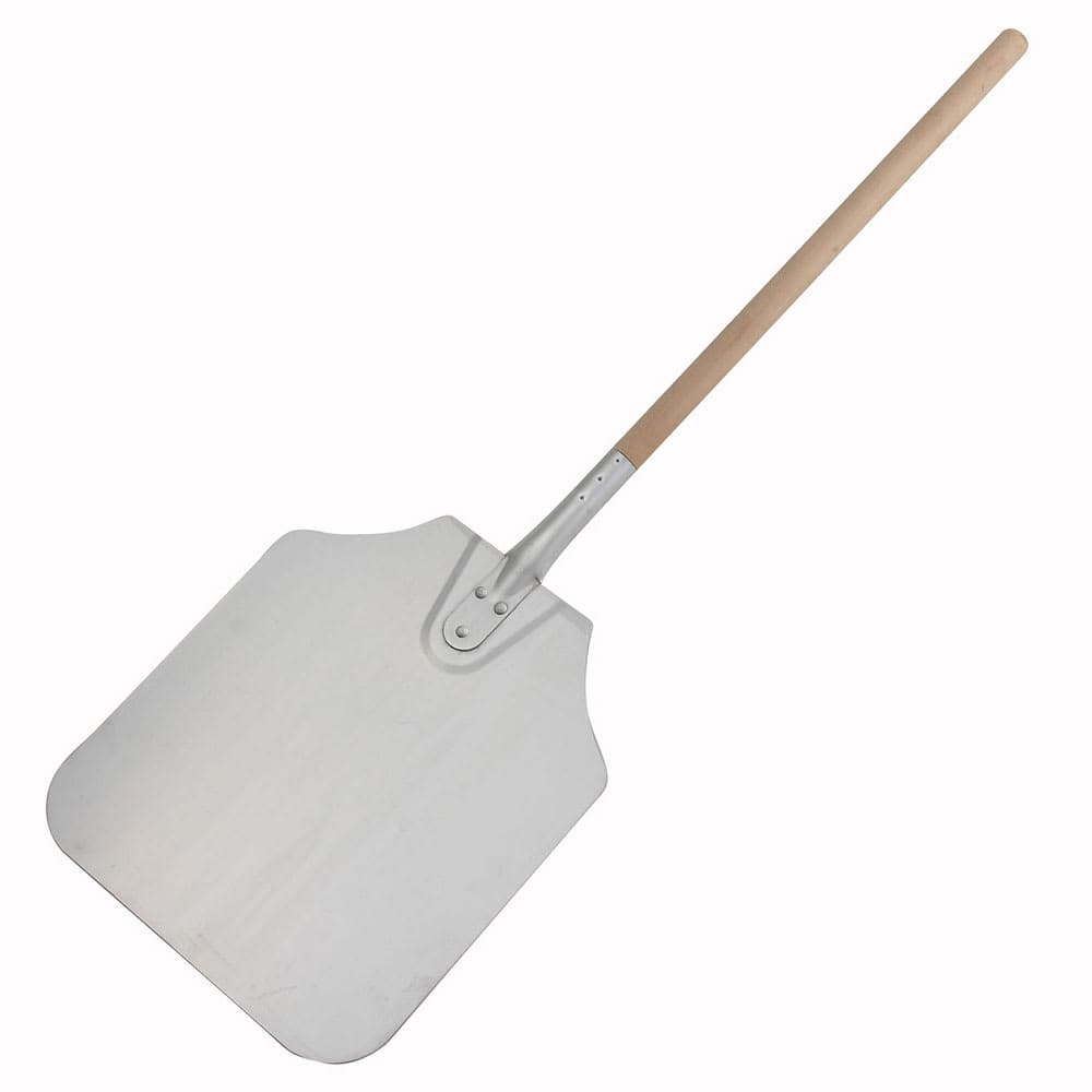 Winco APP-36 36" Pizza Peel w/ 14" x 12" Aluminum Blade, Wood Handle