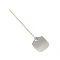 Winco APP-52 52" Pizza Peel w/ 14" x 12" Aluminum Blade, Wood Handle thumbnail 2