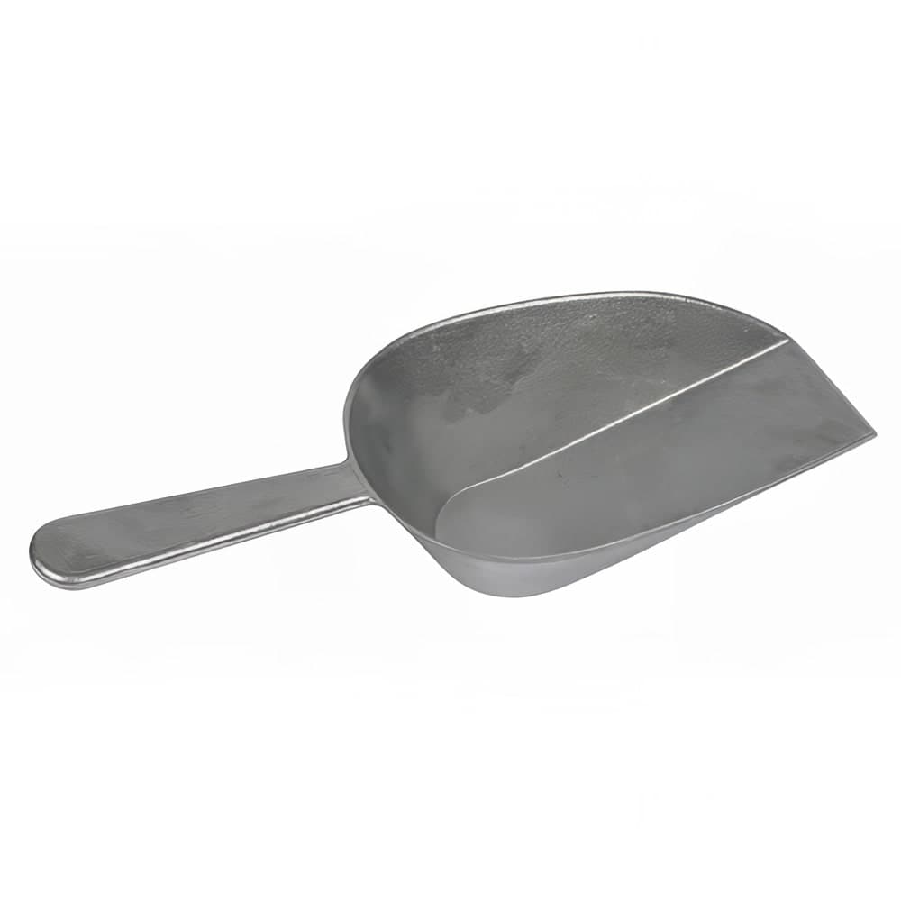 Winco ASFB-24 24 oz Flat Bottom Scoop, Aluminum