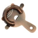 Winco BABS-6AC 4 Prong Bar Strainer - Stainless Steel, Antique Copper Finish thumbnail 2