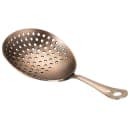 Winco BAJS-6AC Julep Strainer - Stainless Steel, Antique Copper Finish thumbnail 3