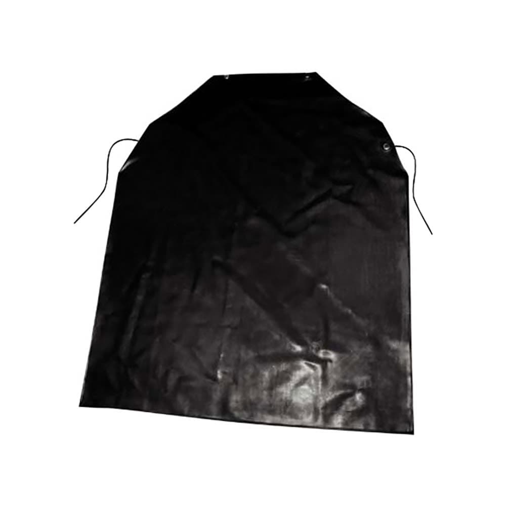 Winco BA-LA Latex Bib Apron, Black