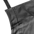Winco BAW-2540BK Nylon Dishwashing Apron - 40" x 25 1/2", Black thumbnail 3