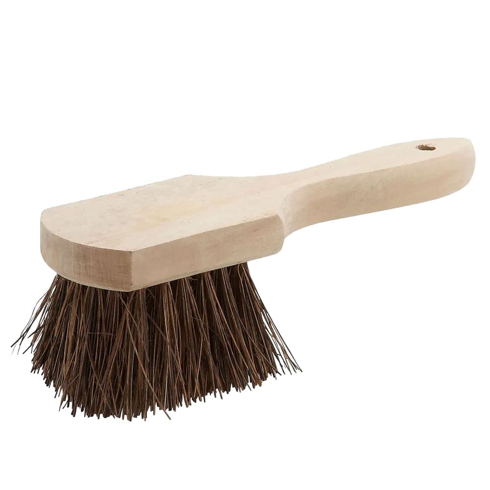 Winco BRP-10 10" Pot Brush w/ Wood Handle